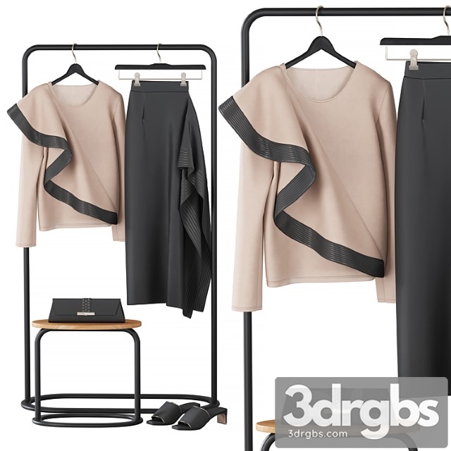 Givenchy bluse and skirt set - thumbnail 1