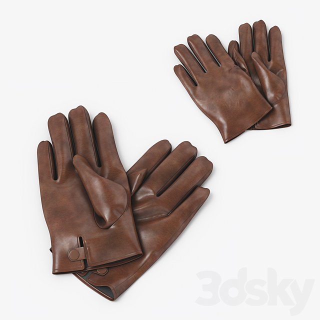 gloves 3DSMax File - thumbnail 1