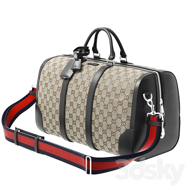 Gucci travel bag 3DSMax File - thumbnail 3