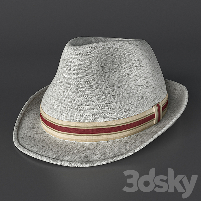 Hat. Canoe 3DSMax File - thumbnail 1