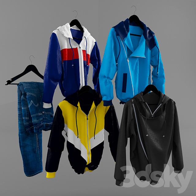 Hoodies 3DSMax File - thumbnail 1