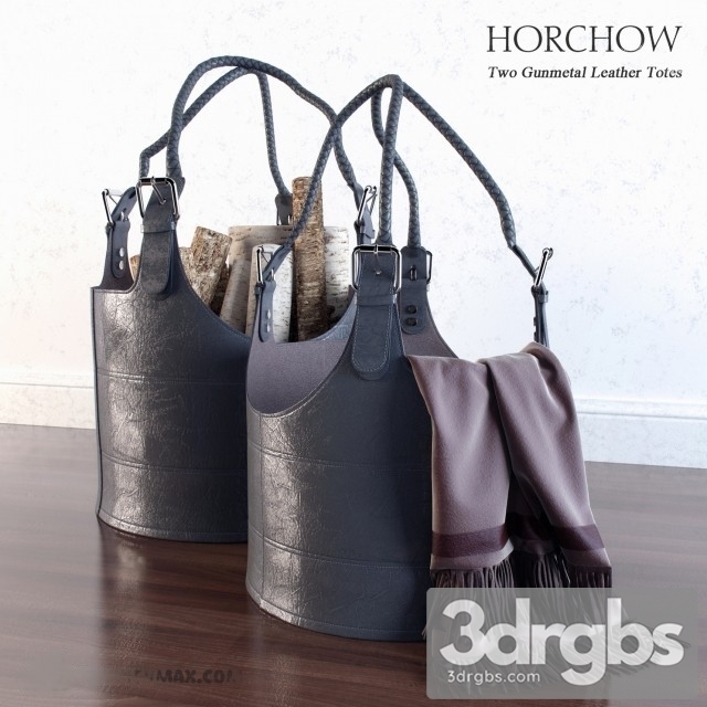 Horchow Gunmetal Leather 3dsmax Download - thumbnail 1