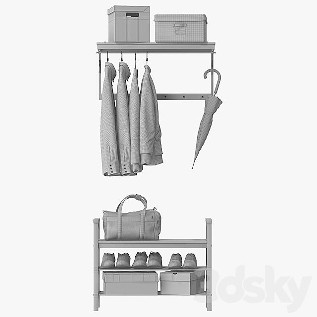 ikea hemnes 3DSMax File - thumbnail 3