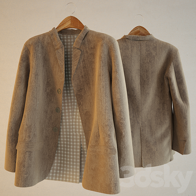 Jacket 3DSMax File - thumbnail 1