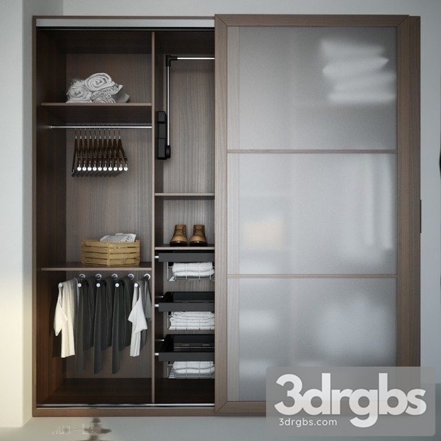 Japanese Style Wardrobe 3dsmax Download - thumbnail 1