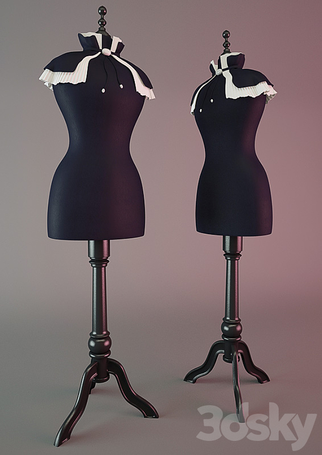 mannequin 3DSMax File - thumbnail 1