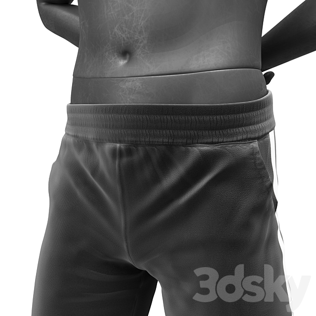 Mannequin. tracksuit 3DSMax File - thumbnail 3