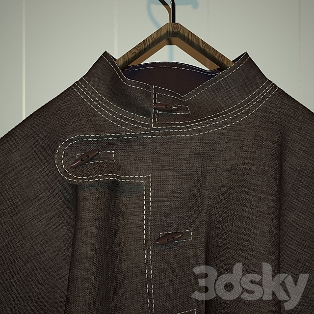 Poncho 3ds Max - thumbnail 2