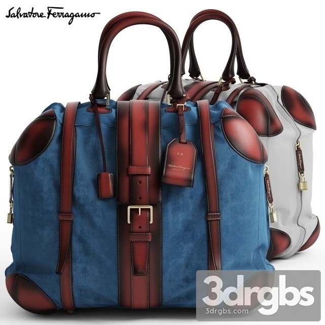 Salvatore Ferragamo Bag 3dsmax Download - thumbnail 1