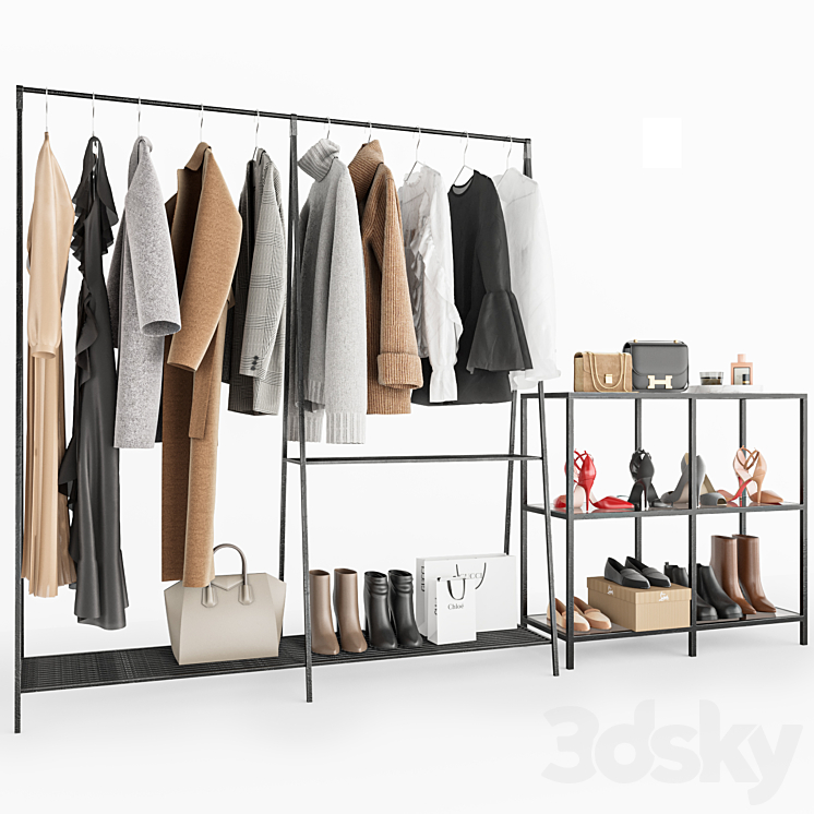 Set of clothes 3DS Max - thumbnail 1