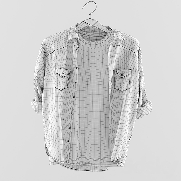 Shirt 3DS Max - thumbnail 2