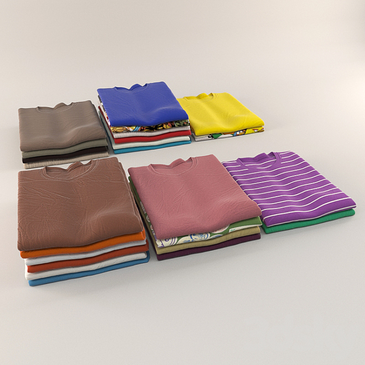 Shirts 3DS Max - thumbnail 1