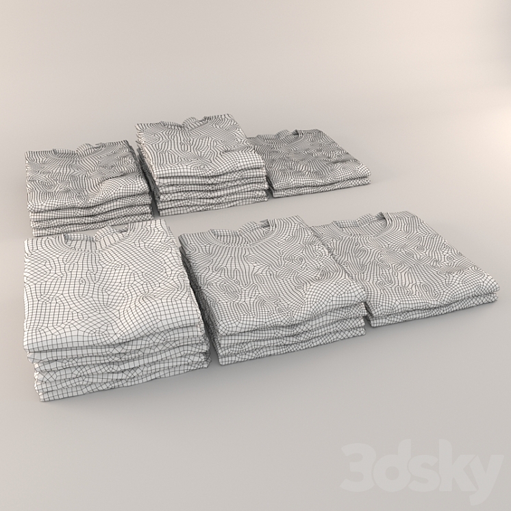 Shirts 3DS Max - thumbnail 2