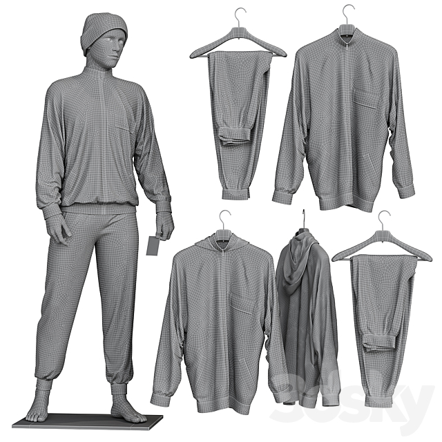 Sport suit 3DSMax File - thumbnail 4