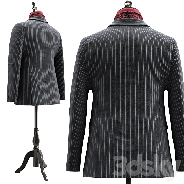 Suit canali 3DS Max Model - thumbnail 4