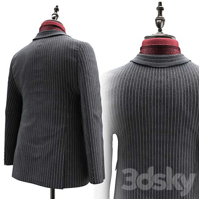 Suit canali 3DS Max Model - thumbnail 6