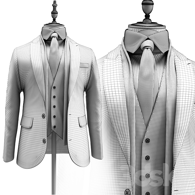 Suit canali 3DS Max Model - thumbnail 7