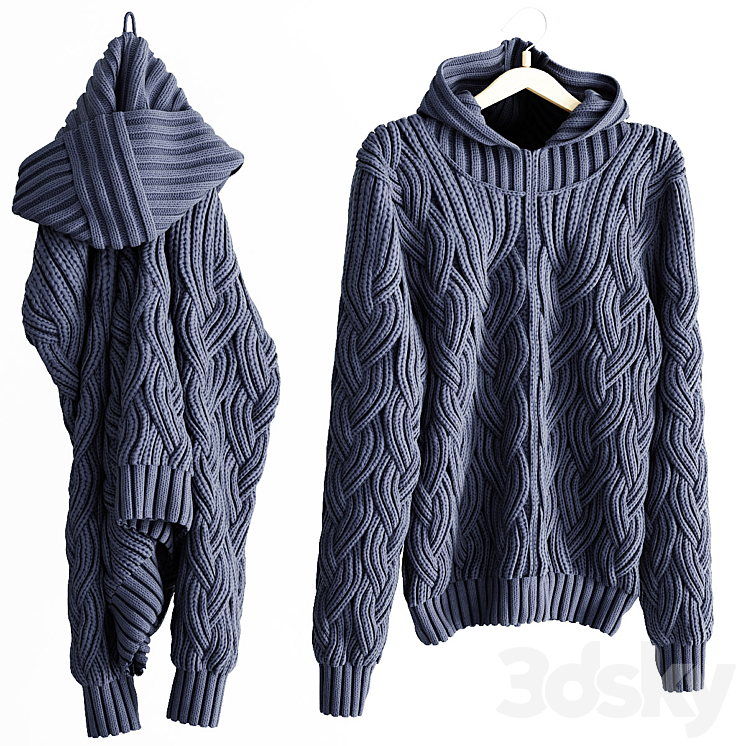 Sweater 2 3DS Max - thumbnail 1