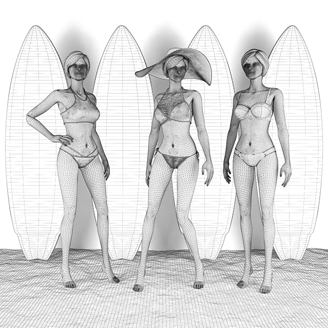 Swimsuits 3DSMax File - thumbnail 3