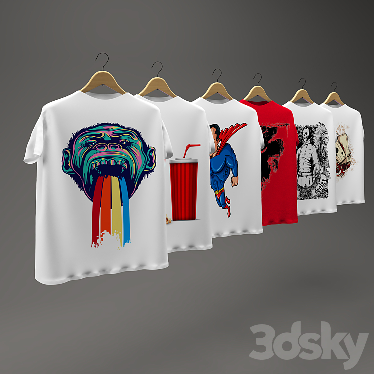 T-shirts 3DS Max - thumbnail 1