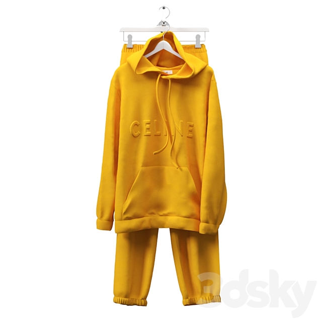 Tracksuits Set 3DS Max Model - thumbnail 6