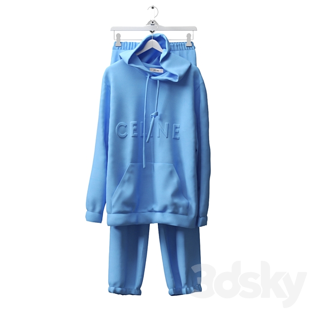 Tracksuits Set 3DS Max Model - thumbnail 7