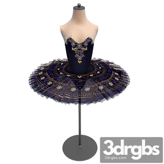 Tutu For Ballet Raymond Raymond 2 3dsmax Download - thumbnail 1