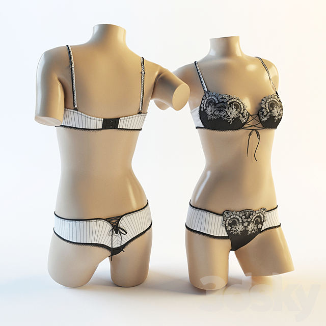 underwear 3ds Max - thumbnail 1