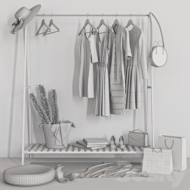 wardrobe 131 3DSMax File - thumbnail 5