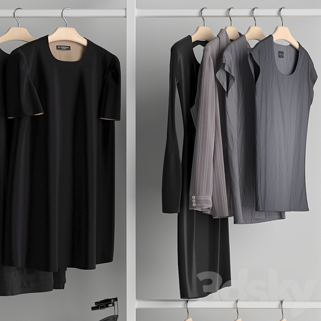 wardrobe 3ds Max - thumbnail 3