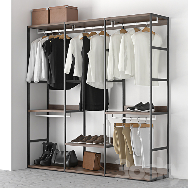 wardrobe 3DS Max Model - thumbnail 2