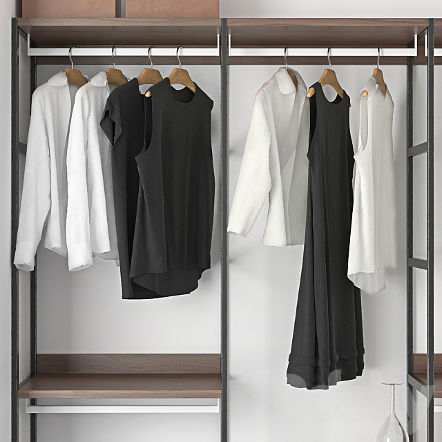 wardrobe 3DS Max Model - thumbnail 3