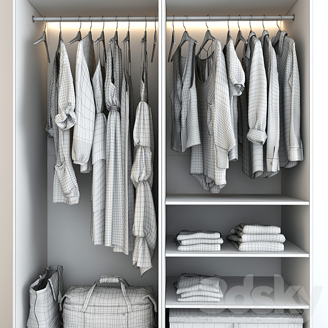 Wardrobe 3DSMax File - thumbnail 3