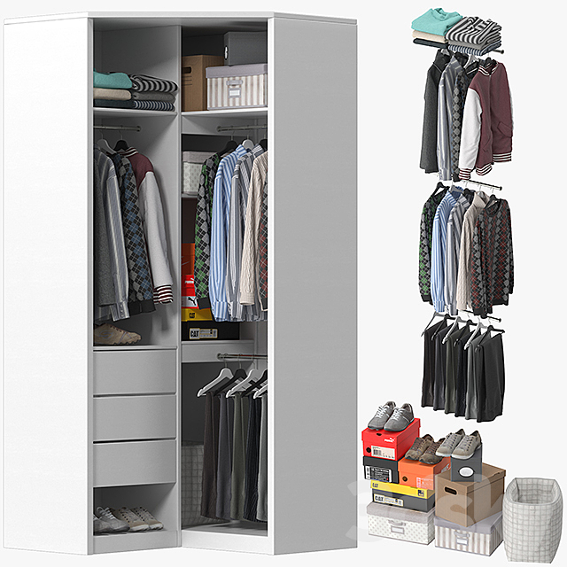 Wardrobe 3DSMax File - thumbnail 1