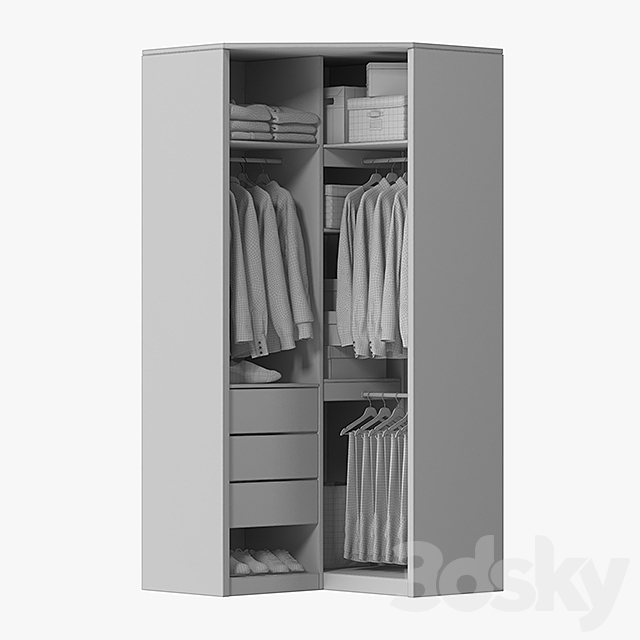 Wardrobe 3DSMax File - thumbnail 3