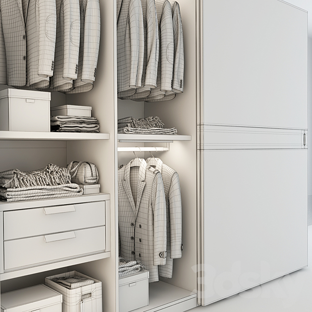 Wardrobe Essentials For Men 3DSMax File - thumbnail 3