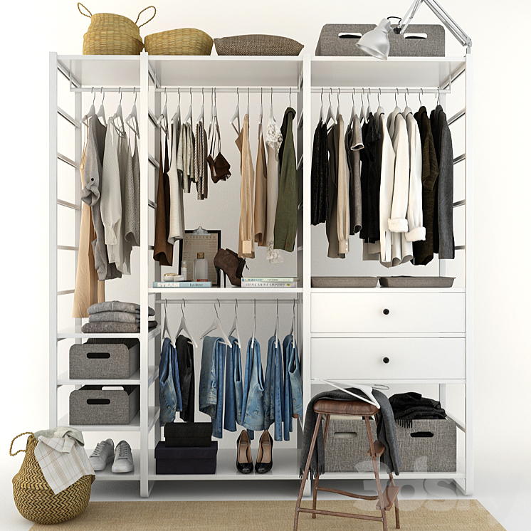 Wardrobe_05 3DS Max - thumbnail 1