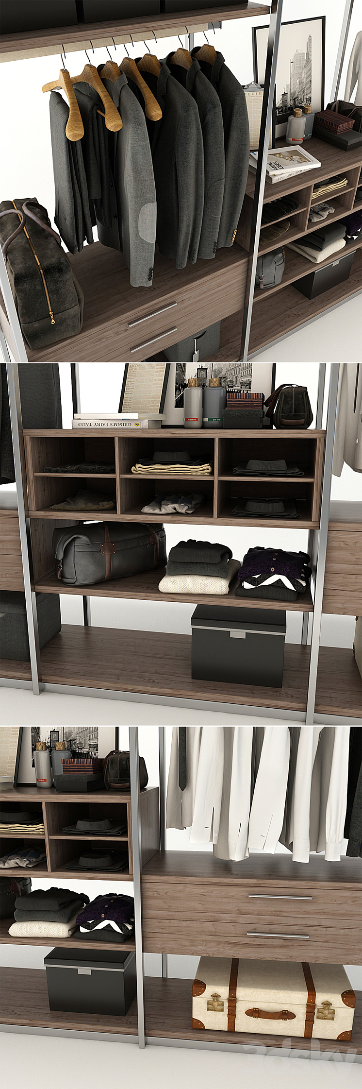 Wardrobe_08 3DS Max - thumbnail 2