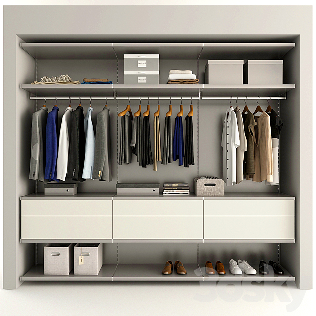 Wardrobe_M_10 3ds Max - thumbnail 1