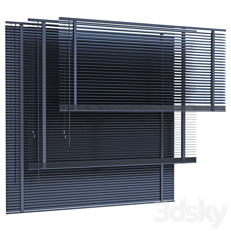 Blinds 3DS Max Model - thumbnail 1