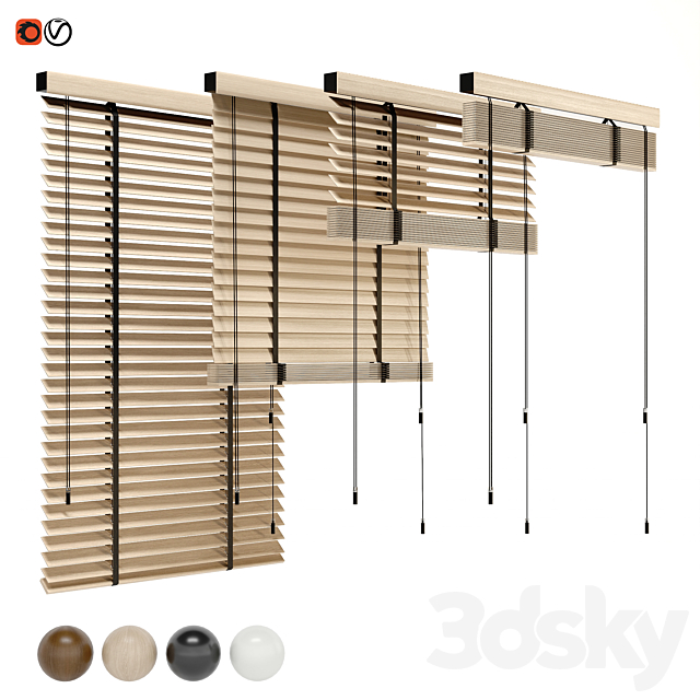 Blinds 3DS Max Model - thumbnail 2