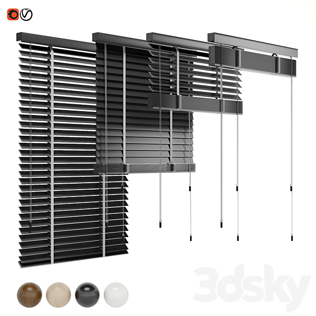 Blinds 3DS Max Model - thumbnail 3