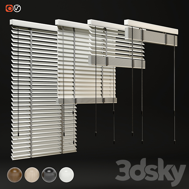 Blinds 3DS Max Model - thumbnail 4