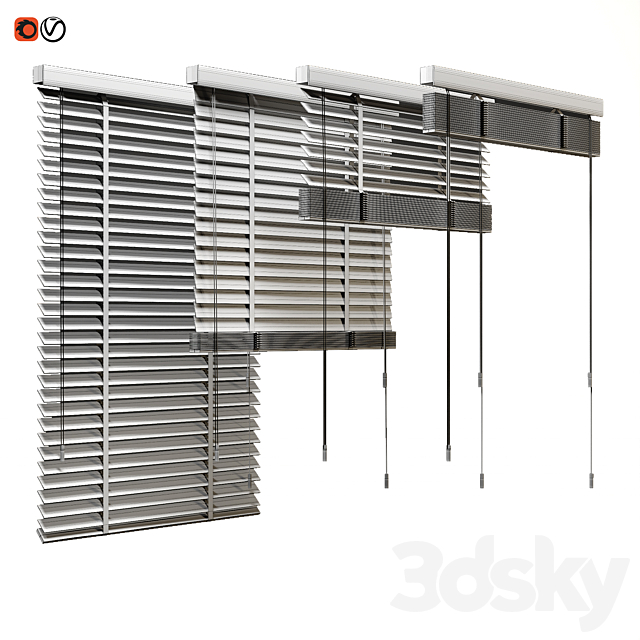 Blinds 3DS Max Model - thumbnail 5