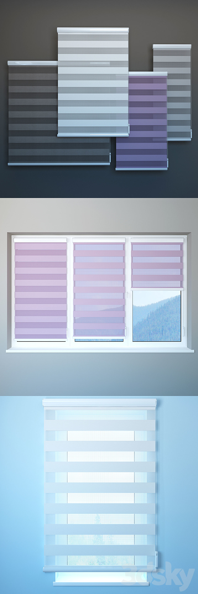 Blinds “Day and Night” 3DSMax File - thumbnail 1