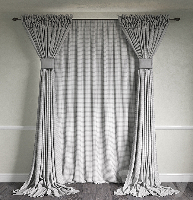 classic curtains 3DSMax File - thumbnail 3