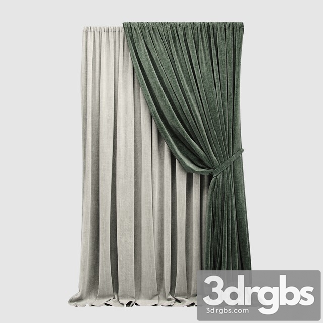 Curtain 003 3dsmax Download - thumbnail 1