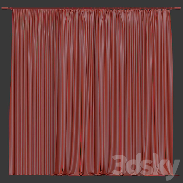 Curtain #013 3ds Max - thumbnail 3