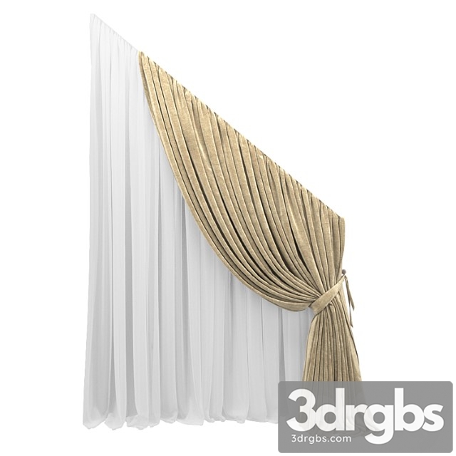 Curtain 021 3dsmax Download - thumbnail 1