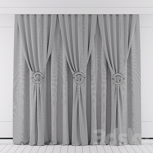 Curtain 05 3DSMax File - thumbnail 4